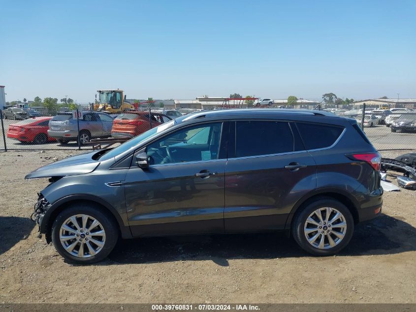 2017 FORD ESCAPE TITANIUM - 1FMCU0J95HUA28150