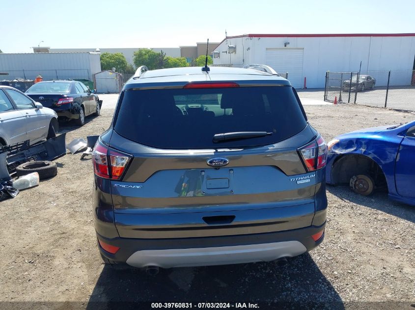 2017 FORD ESCAPE TITANIUM - 1FMCU0J95HUA28150