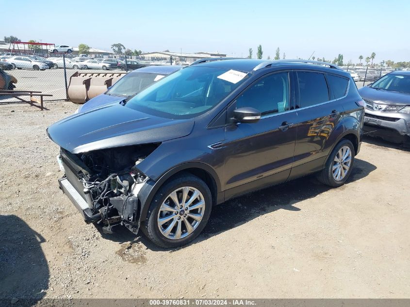 2017 FORD ESCAPE TITANIUM - 1FMCU0J95HUA28150