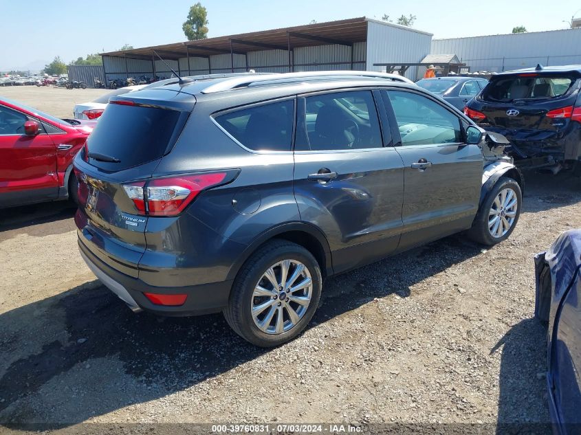 2017 FORD ESCAPE TITANIUM - 1FMCU0J95HUA28150