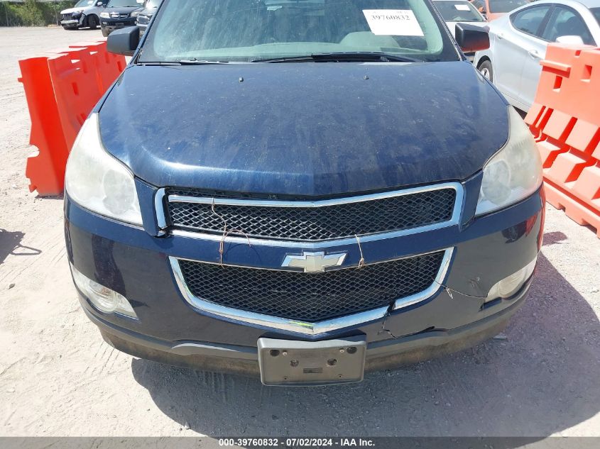 2012 Chevrolet Traverse Ls VIN: 1GNKRFEDXCJ364106 Lot: 39760832