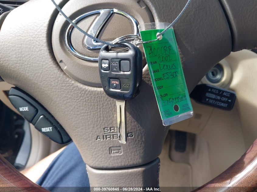 2002 Lexus Es 300 VIN: JTHBF30G125022728 Lot: 39760845