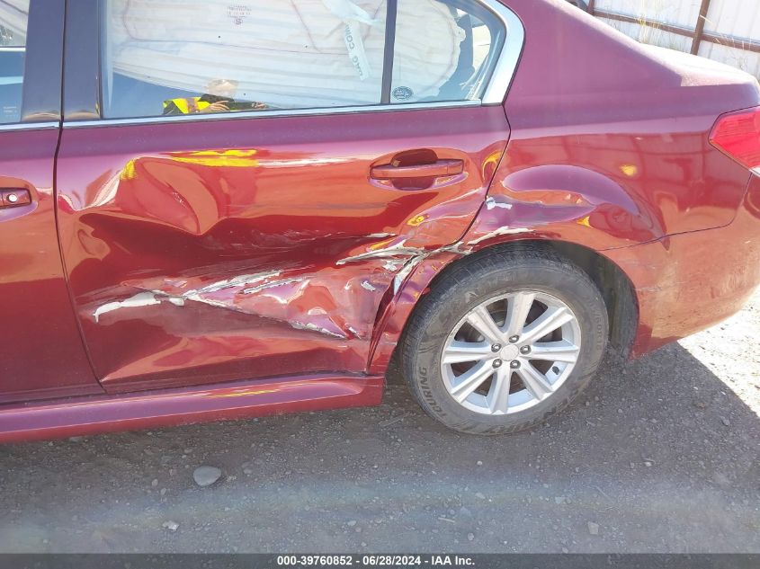 2010 Subaru Legacy 2.5I Premium VIN: 4S3BMBC64A327877 Lot: 39760852