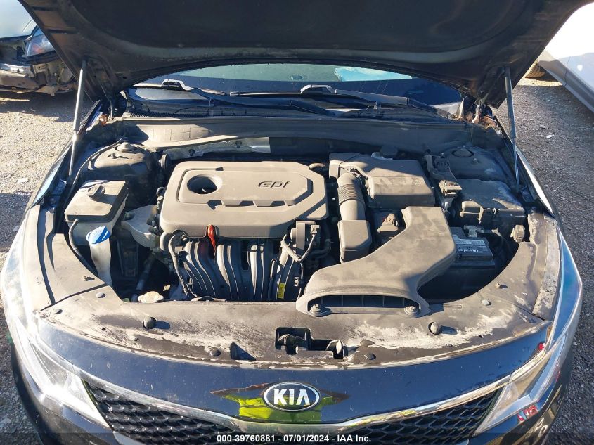 2016 Kia Optima Lx VIN: 5XXGT4L38GG101556 Lot: 39760881
