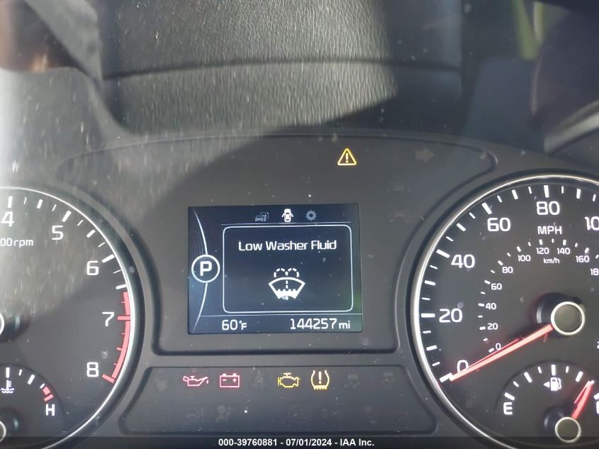 2016 Kia Optima Lx VIN: 5XXGT4L38GG101556 Lot: 39760881