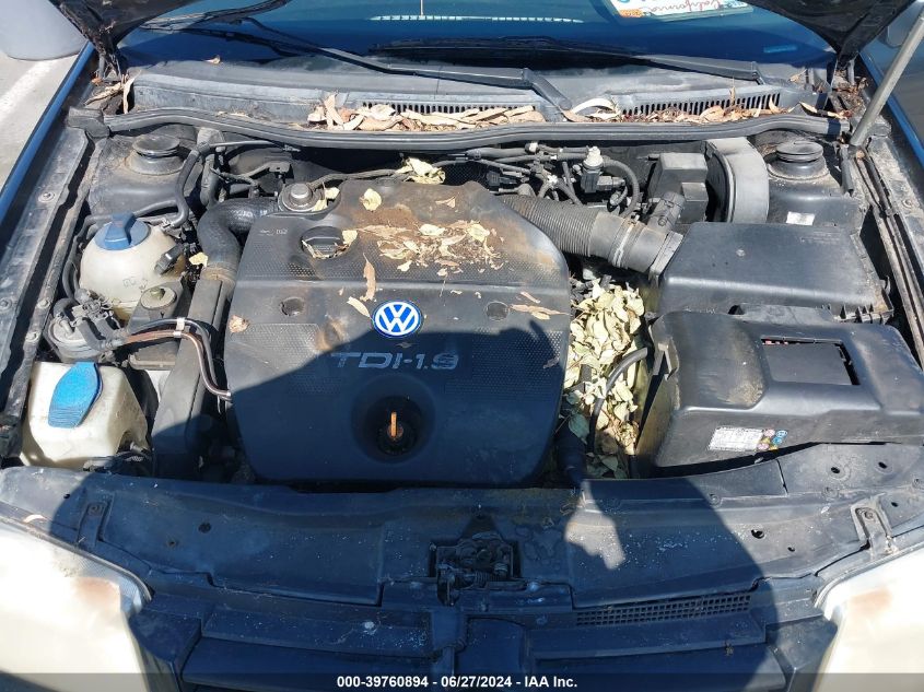 2003 Volkswagen Jetta Gls Tdi VIN: 3VWSP69M43M173323 Lot: 39760894