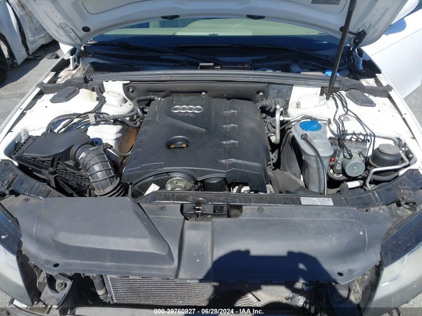 2010 Audi A4 2.0T Premium VIN: WAUAFAFL0AN037478 Lot: 39760927