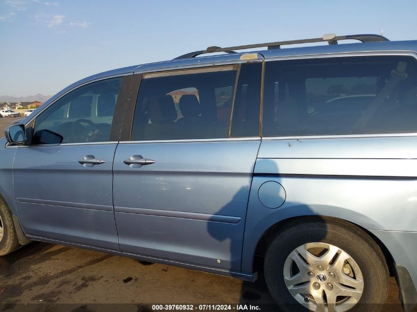 2006 Honda Odyssey Ex VIN: 5FNRL38496B065561 Lot: 39760932