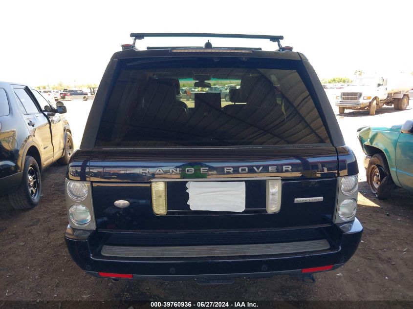2006 Land Rover Range Rover Supercharged VIN: SALMF134X6A216812 Lot: 39760936