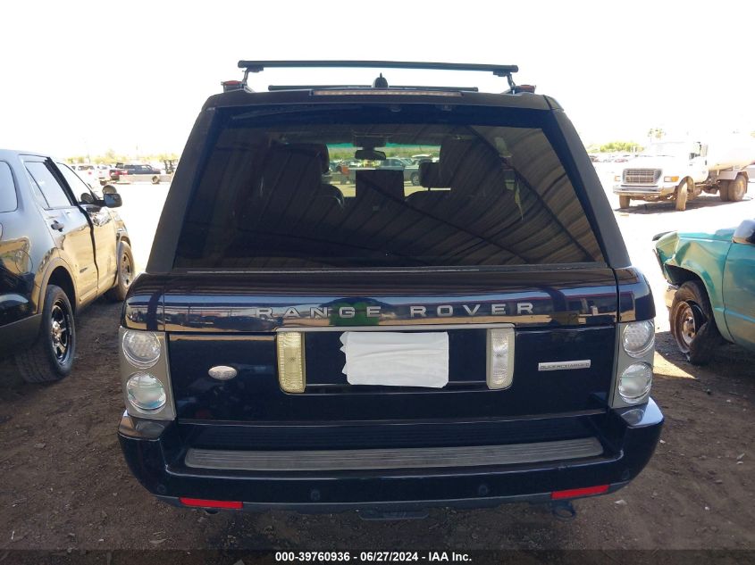 2006 Land Rover Range Rover Supercharged VIN: SALMF134X6A216812 Lot: 39760936