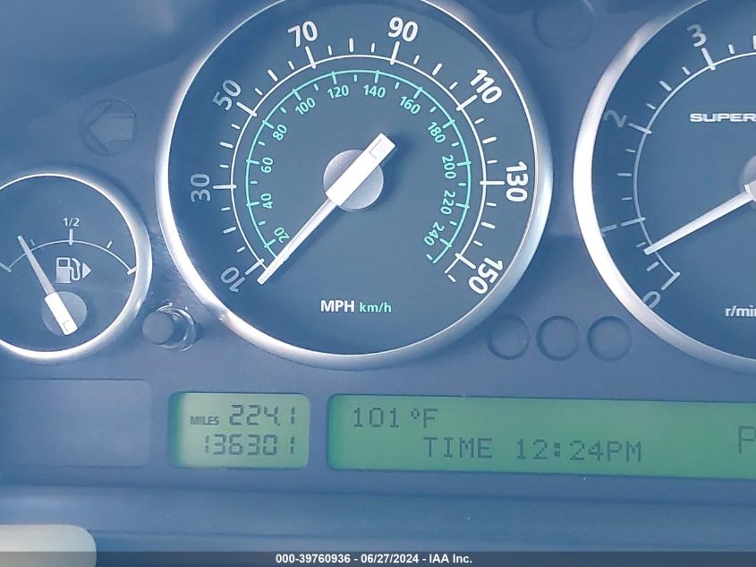 2006 Land Rover Range Rover Supercharged VIN: SALMF134X6A216812 Lot: 39760936