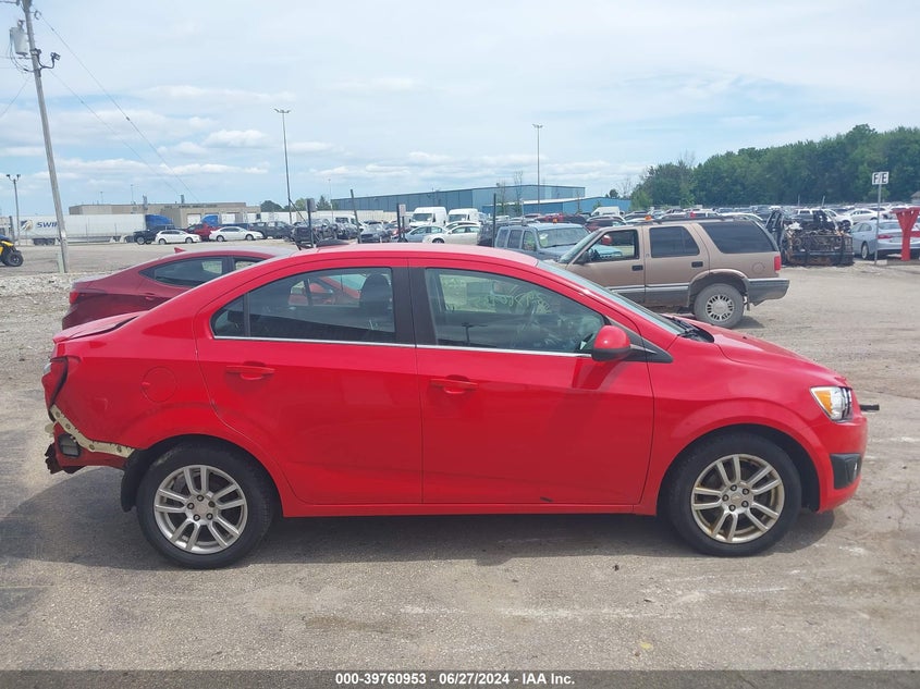 2015 Chevrolet Sonic Lt Auto VIN: 1G1JC5SH1F4201718 Lot: 39760953