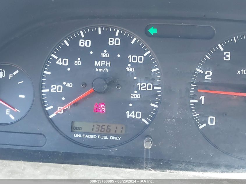 1998 Nissan Maxima Gle/Gxe/Se VIN: JN1CA21D8WM906764 Lot: 39760985