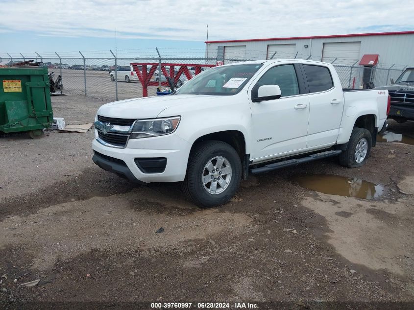 2018 Chevrolet Colorado Wt VIN: 1GCGTBENXJ1252257 Lot: 39760997