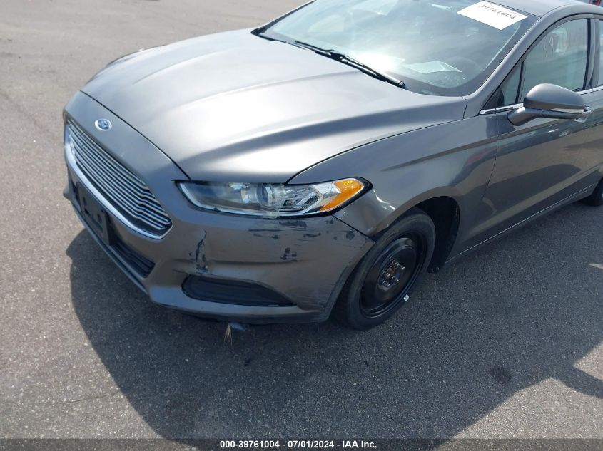 2013 Ford Fusion Se VIN: 3FA6P0HR6DR370809 Lot: 39761004