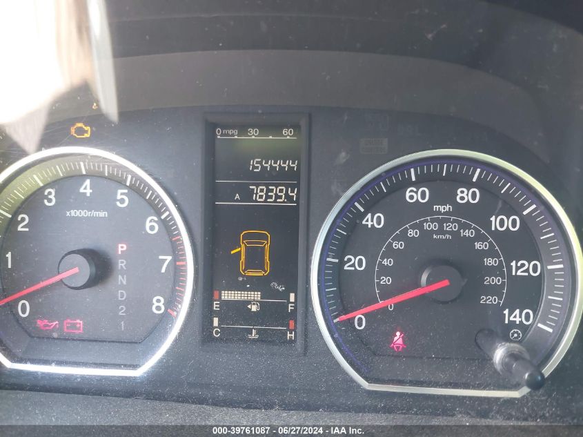 2008 Honda Cr-V Lx VIN: JHLRE48328C076718 Lot: 39761087