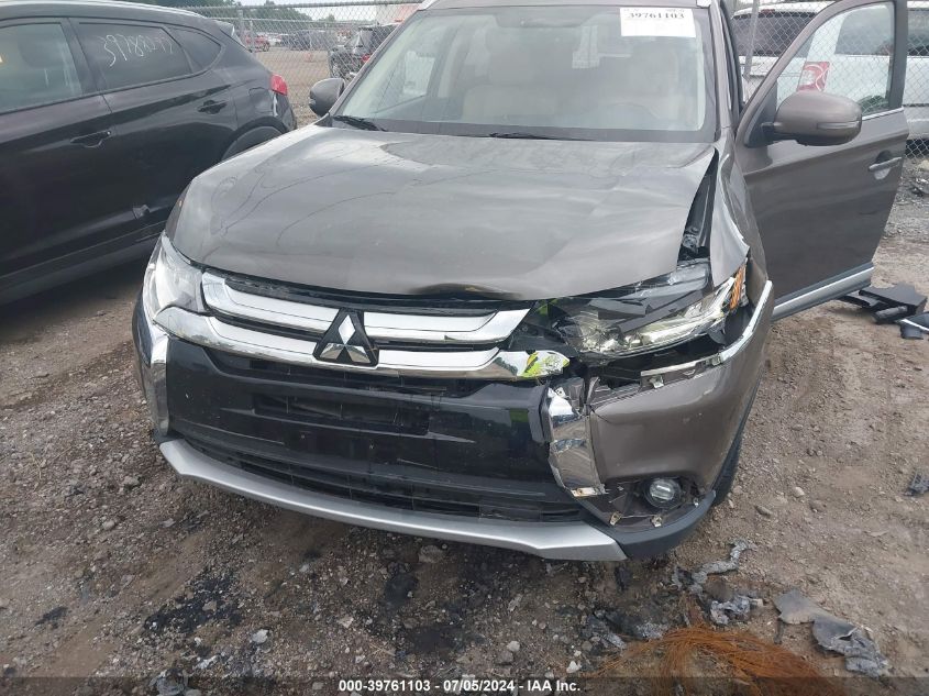 2017 Mitsubishi Outlander Sel VIN: JA4AZ3A3XHZ063158 Lot: 39761103