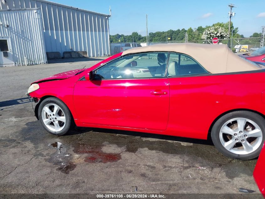 2005 Toyota Camry Solara Se/Sle VIN: 4T1FA38P05U050922 Lot: 39761108