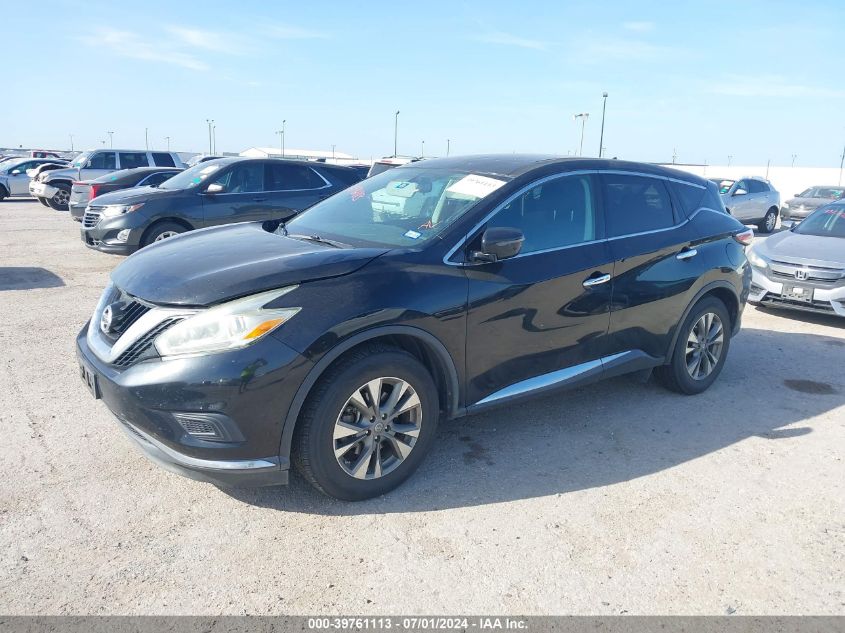 5N1AZ2MH6GN103020 2016 NISSAN MURANO - Image 2