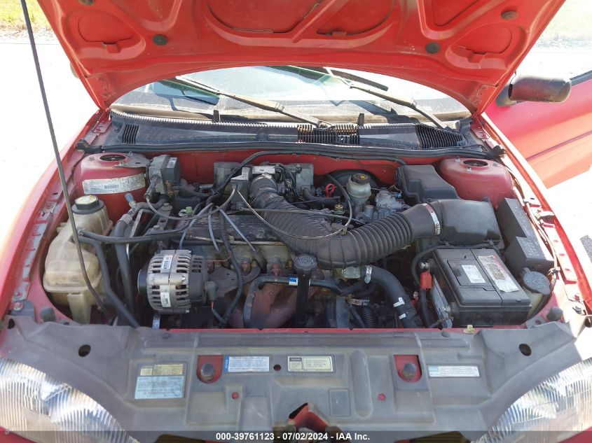 1997 Chevrolet Cavalier Rs VIN: 1G1JC1240V7264408 Lot: 39761123