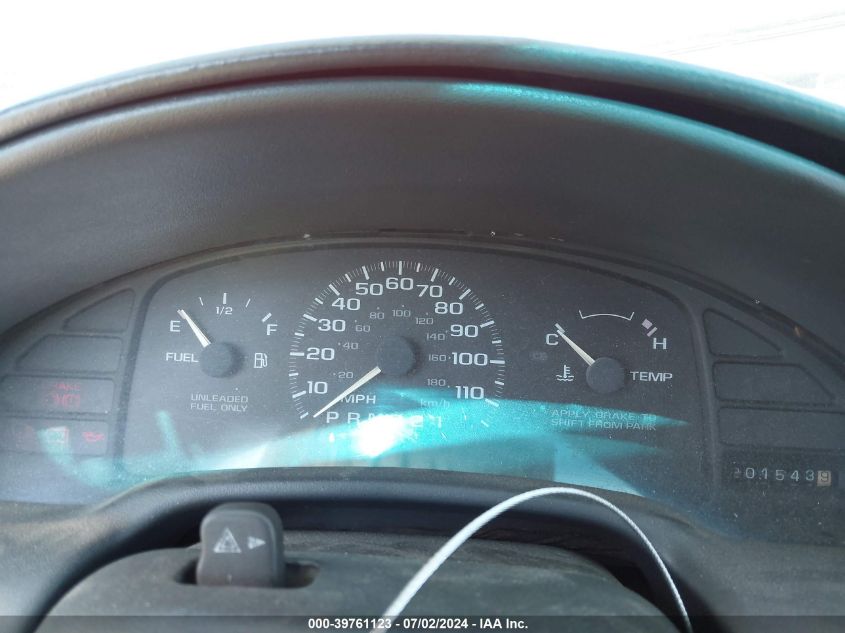 1997 Chevrolet Cavalier Rs VIN: 1G1JC1240V7264408 Lot: 39761123