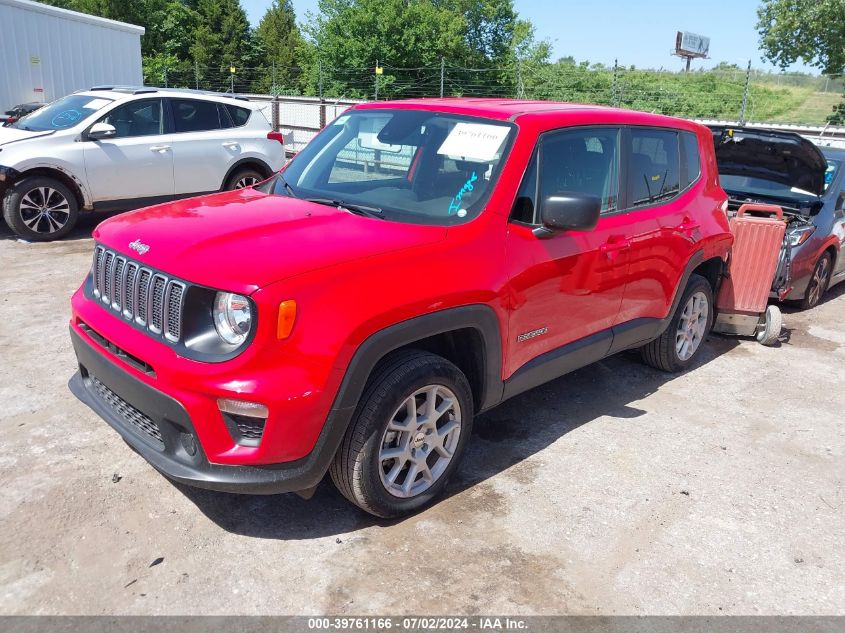 ZACNJDB17PPP55499 2023 JEEP RENEGADE - Image 2