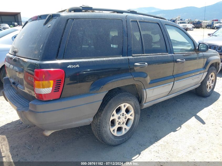 2000 Jeep Grand Cherokee Laredo VIN: 1J4GW48N1YC361438 Lot: 39761182