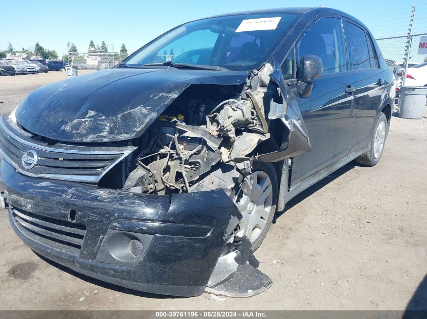 2010 Nissan Versa S/Sl VIN: 3N1BC1AP2AL415622 Lot: 39761196