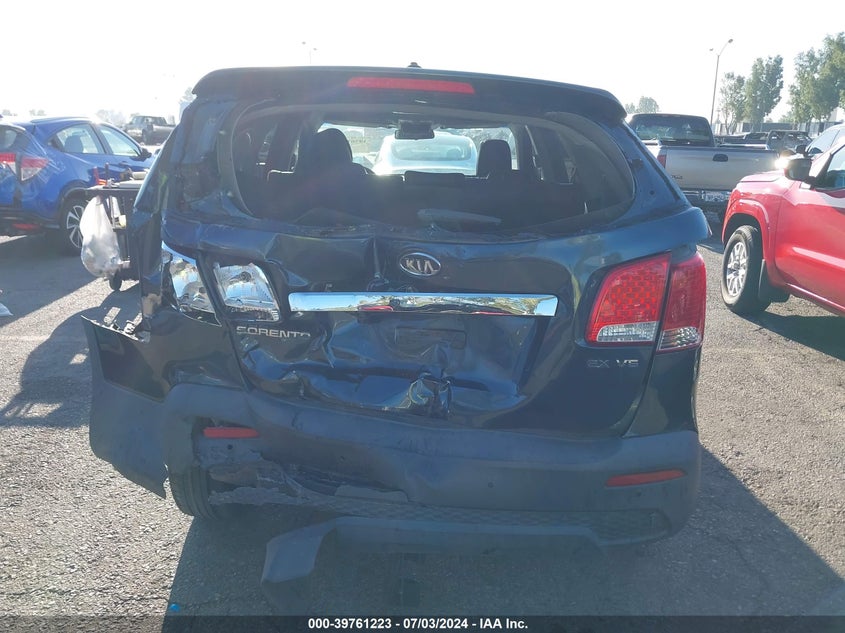 2011 Kia Sorento Ex VIN: 5XYKU4A23BG027744 Lot: 39761223