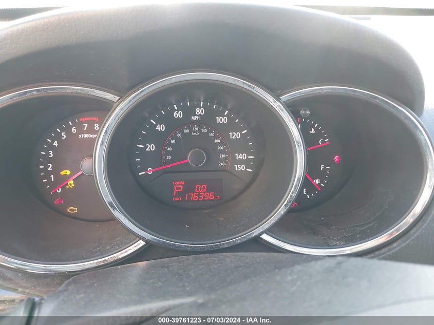 2011 Kia Sorento Ex VIN: 5XYKU4A23BG027744 Lot: 39761223