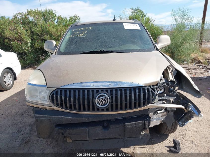 2006 Buick Rendezvous Cx/Cxl VIN: 3G5DA03L36S565498 Lot: 39761224