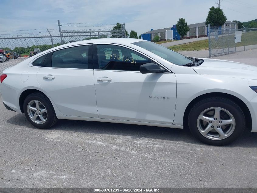 2018 Chevrolet Malibu Ls VIN: 1G1ZB5ST8JF214179 Lot: 39761231