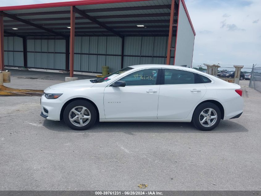 2018 Chevrolet Malibu Ls VIN: 1G1ZB5ST8JF214179 Lot: 39761231