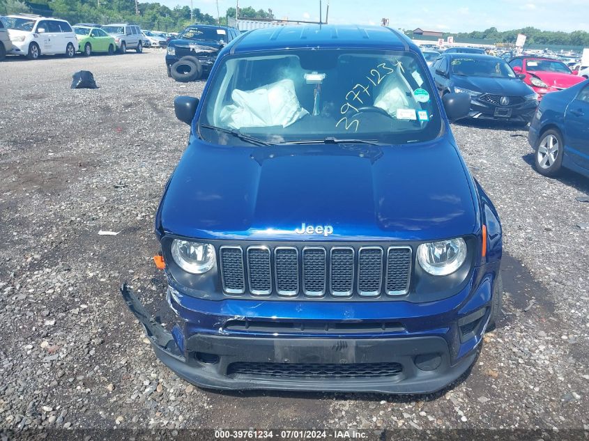 2019 Jeep Renegade Sport 4X4 VIN: ZACNJBAB3KPK61924 Lot: 39761234