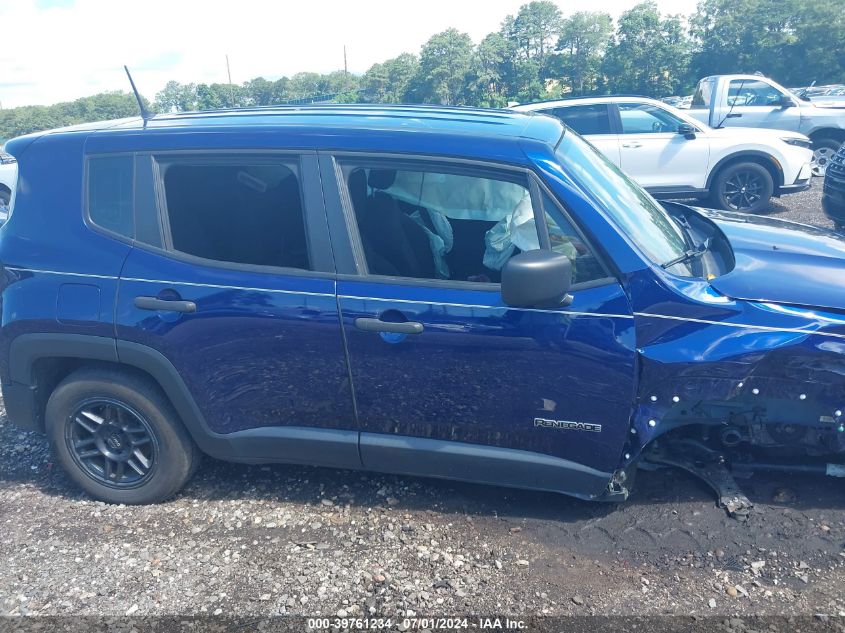 2019 Jeep Renegade Sport 4X4 VIN: ZACNJBAB3KPK61924 Lot: 39761234