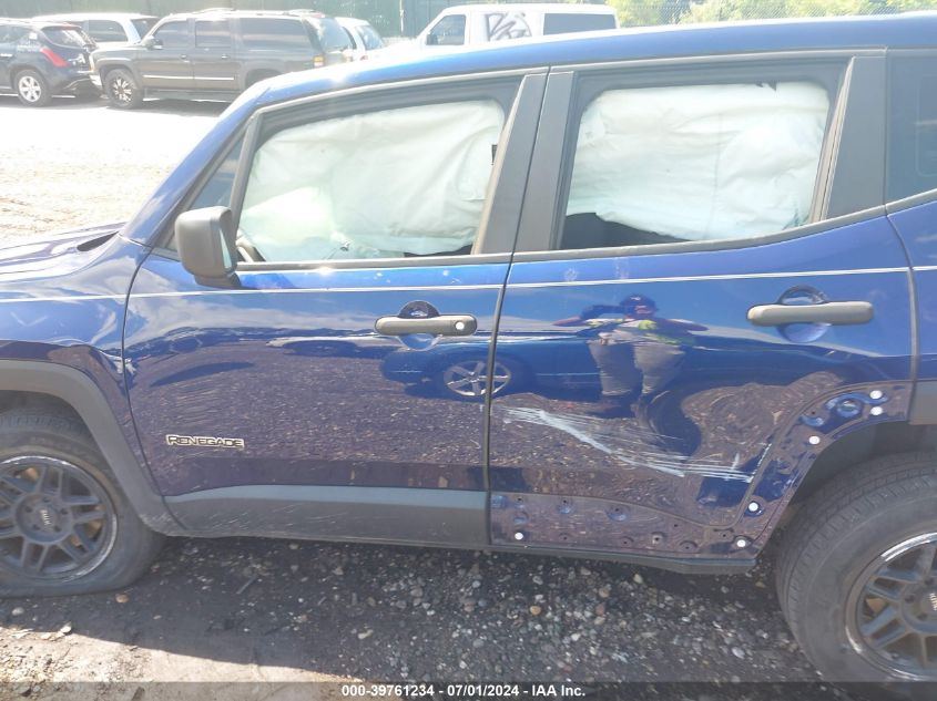 2019 Jeep Renegade Sport 4X4 VIN: ZACNJBAB3KPK61924 Lot: 39761234