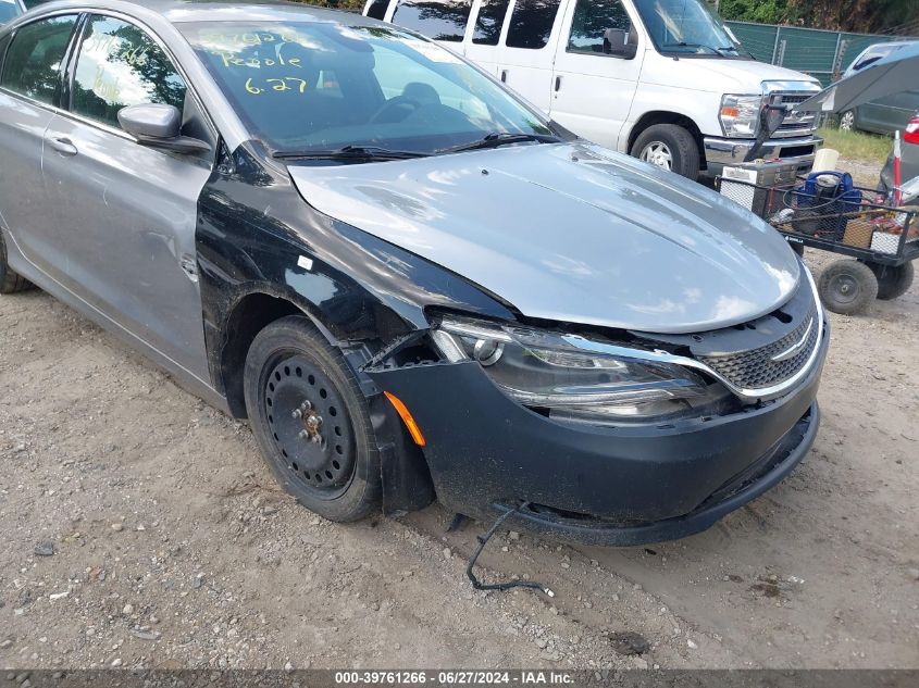 2015 Chrysler 200 Limited VIN: 1C3CCCAB1FN527955 Lot: 39761266