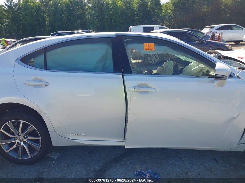 2018 Lexus Es 300H VIN: JTHBW1GG9J2173035 Lot: 39761270