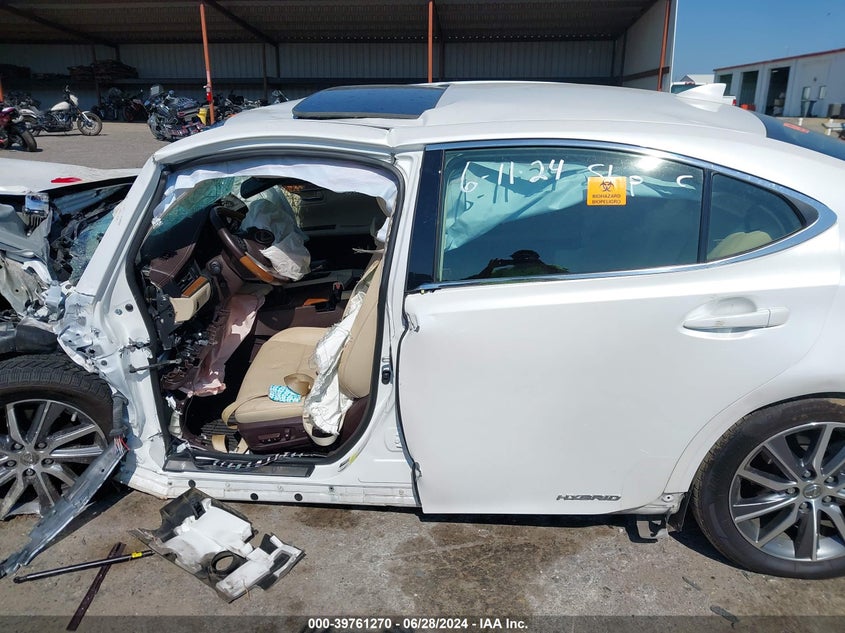 2018 Lexus Es 300H VIN: JTHBW1GG9J2173035 Lot: 39761270