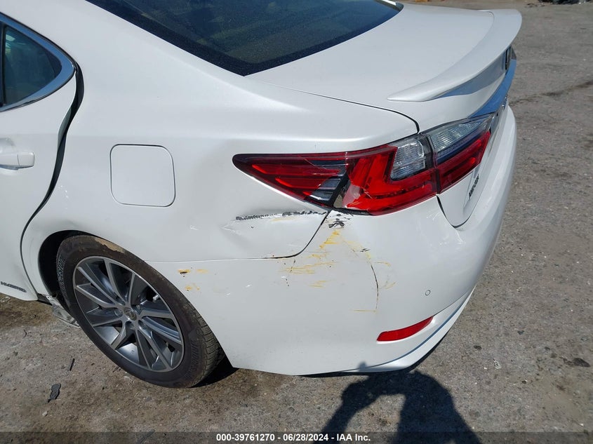 2018 Lexus Es 300H VIN: JTHBW1GG9J2173035 Lot: 39761270