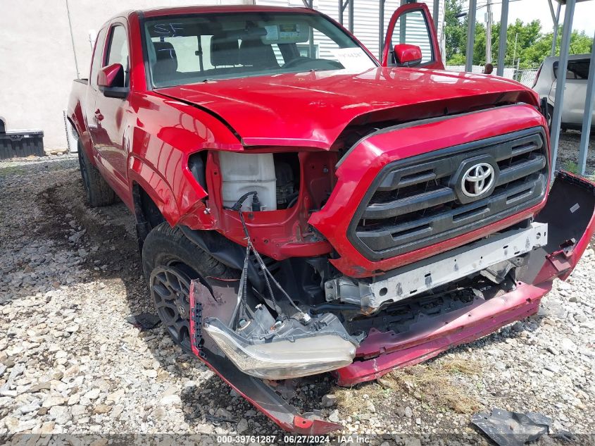 2016 Toyota Tacoma Sr VIN: 5TFSX5EN6GX045208 Lot: 39761287