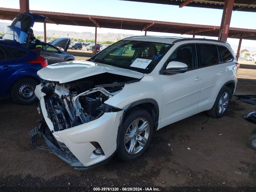 2019 Toyota Highlander Limited/Ltd Platinum VIN: 5TDYZRFH3KS322237 Lot: 39761320