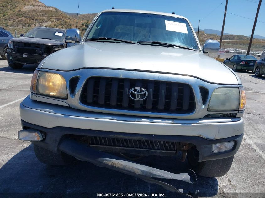 2002 Toyota Tacoma Prerunner V6 VIN: 5TEGN92N72Z893669 Lot: 39761325