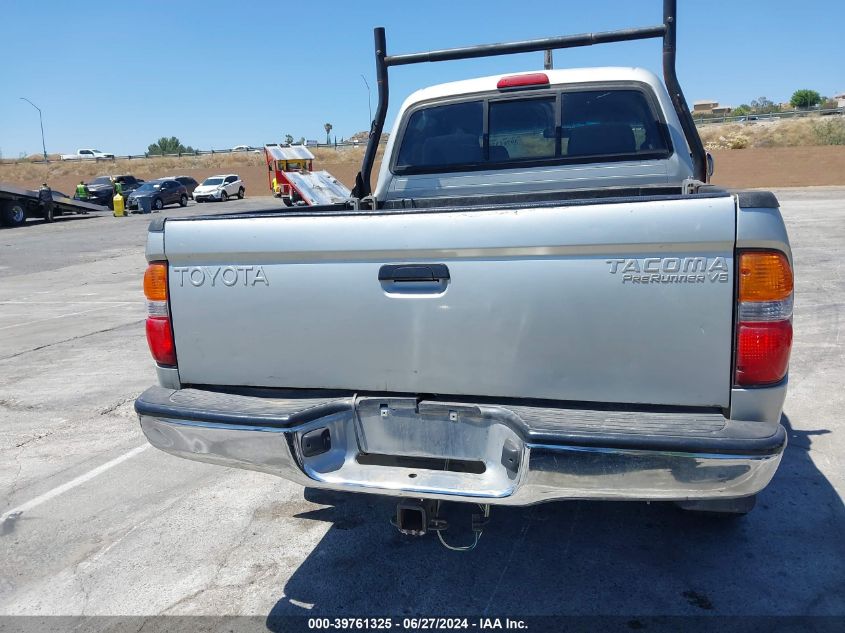 2002 Toyota Tacoma Prerunner V6 VIN: 5TEGN92N72Z893669 Lot: 39761325