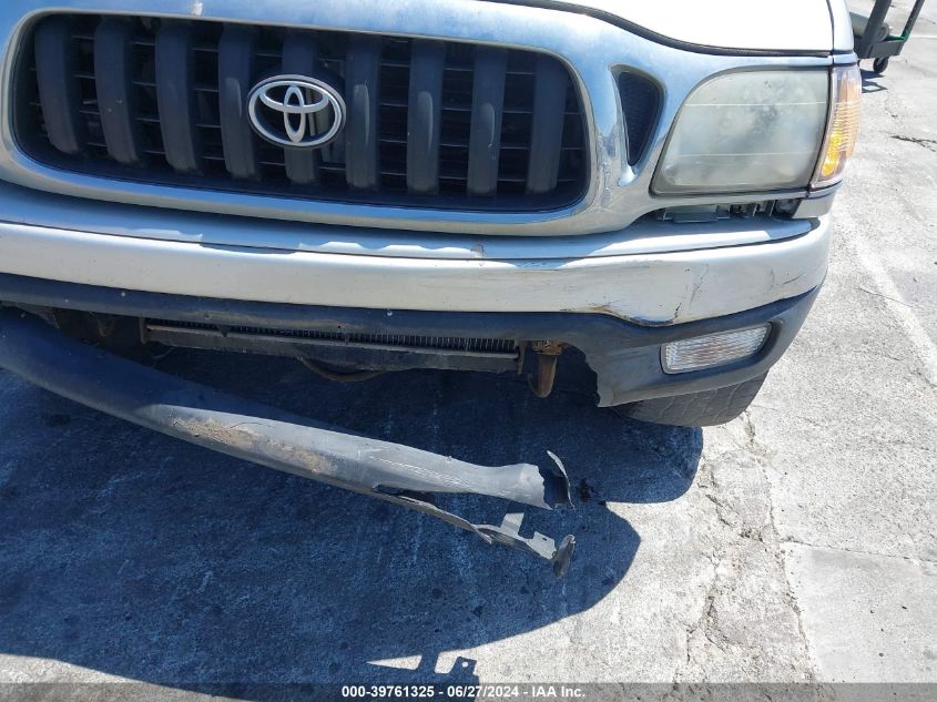 2002 Toyota Tacoma Prerunner V6 VIN: 5TEGN92N72Z893669 Lot: 39761325