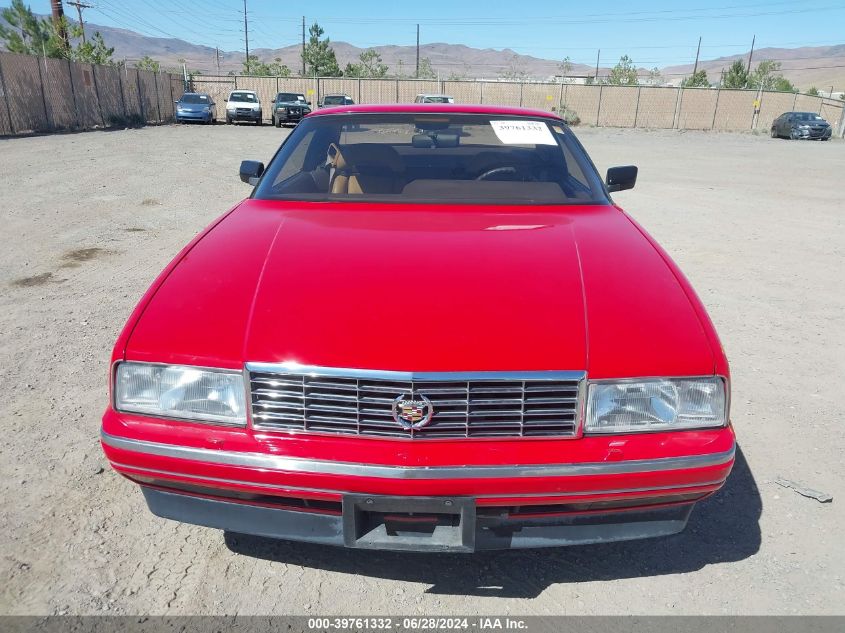 1988 Cadillac Allante VIN: 1G6VR3176JU100464 Lot: 39761332