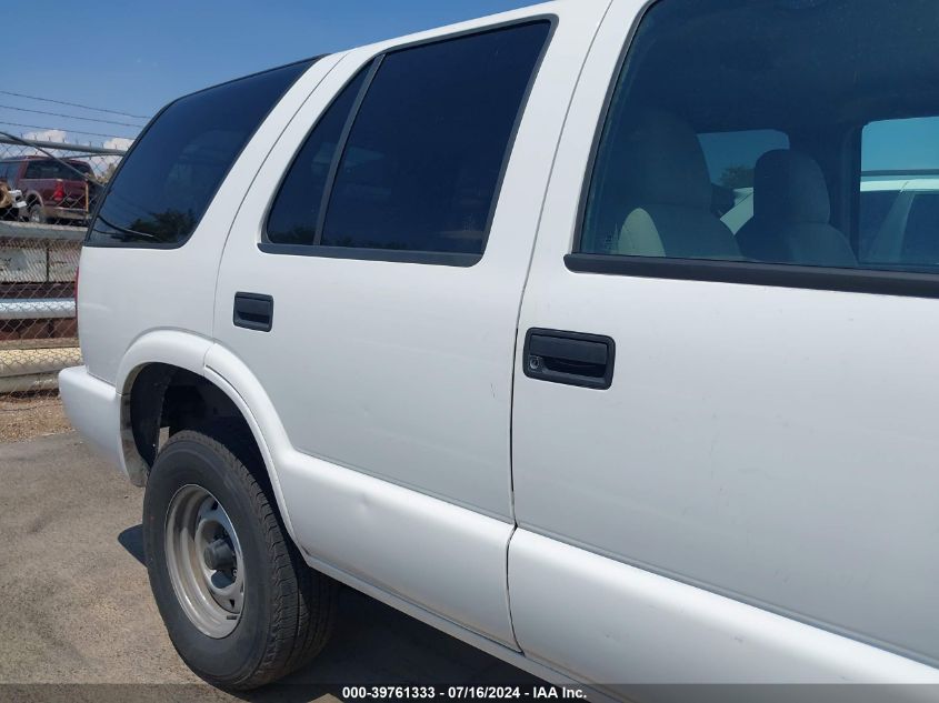 2005 Chevrolet Blazer Ls VIN: 1GNCS13X45K118836 Lot: 39761333