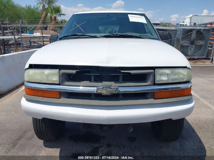 2005 Chevrolet Blazer Ls VIN: 1GNCS13X45K118836 Lot: 39761333