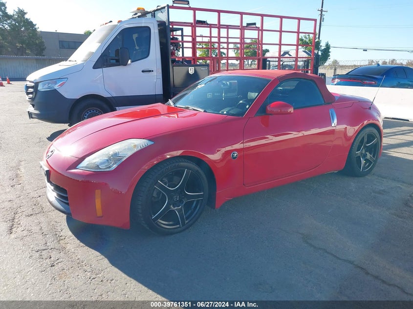 2006 Nissan 350Z VIN: JN1AZ36A96M454795 Lot: 39761351