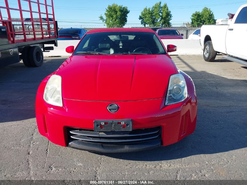 2006 Nissan 350Z VIN: JN1AZ36A96M454795 Lot: 39761351
